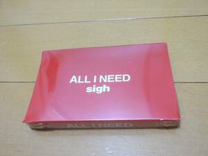 ★非売品★未開封★ALL I NEED 「sigh」デモテープ？★激レア☆インディーズ☆V系　カセットテープ