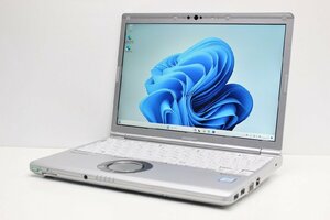 1円スタート ノートパソコン Windows11 Panasonic レッツノート CF-SV7 メモリ8GB 第8世代 Core i5 SSD256GB Windows10 12.1 カメラ