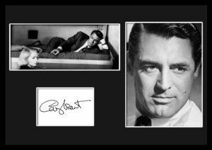 10種類!Cary Grant/ケーリー・グラント/サインプリント&証明書付きフレーム/BW/モノクロ/ディスプレイ (4-3W)