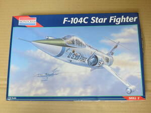 F-104C Star fighter スターファイター 1/72　モノグラム MONOGRAM 模型 プラモデル