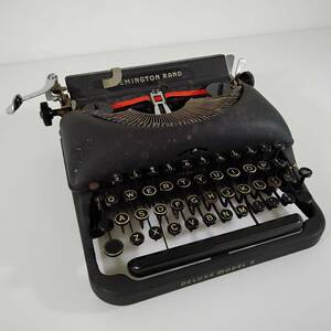 タイプライター Remington Rand / レミントンランド DELUXE MODEL 5 ジャンク品　　　#0493/2