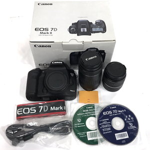 CANON EOS 7D Mark ii EF-S 18-55mm 1:3.5-5.6 II USM EF 90-300mm 1:4.5-5.6 デジタル一眼レフ デジタルカメラ