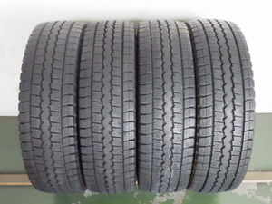 215/70R17.5 118/116L ダンロップ LT03 中古 8分山 4本セット スタッドレスタイヤ 2017年製 L16703