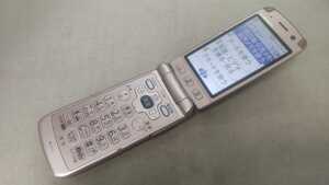 docomo FOMA らくらくホン F-09B ＃DG4164 FUJITSU ガラケー ケータイ　折畳式 簡易動作確認＆簡易清掃＆初期化OK 判定○ 送料無料　