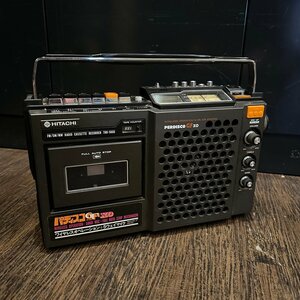 Hitachi TRK-5050 ラジカセ 日立 ラジオ ジャンク -e569