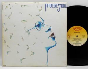 ★良盤 US ORIG LP★PHOEBE SNOW/1st 1974年 初回SHELTER RECORDS盤 インナー付 4オクターブ歌姫 SSW名作 JONI MITCHELL「Blue」好きも必聴