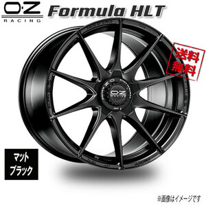OZレーシング OZ Formula HLT 5H マットブラック 18インチ 5H100 8J+48 4本 68 業販4本購入で送料無料