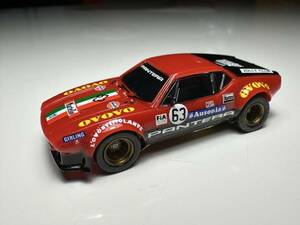 RRR & Dash Motorsports ThunderJet☆1972 De Tomaso Pantera #32 Le Mans カスタムペイント☆HOスロットカー/AFX