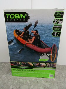 【未使用保管品】TOBIN SPORTS 2人乗り用カヤック インフレータブル 10フィート ゴムボート