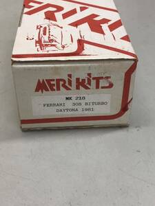 16 MERI KITS Ferrari 308 IMSA 現状品 レジンキット ガレージキット メタルキット メリ