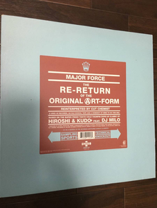 美品　カラーレコード　藤原ヒロシ　Hiroshi & 工藤昌之　KUDO feat. DJ MILO / The Re Return of the Original Art Form - Cut Chemist