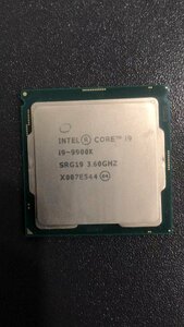 CPU インテル Intel Core I9-9900K プロセッサー 中古 動作未確認 ジャンク品 -A395