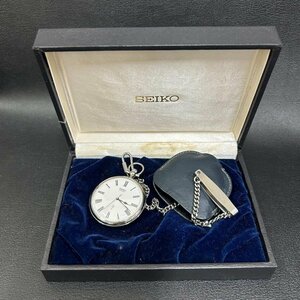 1円　電池切れ　懐中時計　SEIKO　セイコー　4301-0050　箱