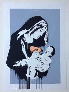 Banksy TOXIC MARY WCP SCREEN PRINT バンクシー シルクスクリーン ポスター 村上隆 BASQUIAT DOLK Invader kaws パルプフィクション