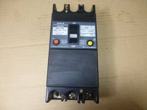 テンパール 漏電遮断器 GB-73E 75A(管理番号3000)