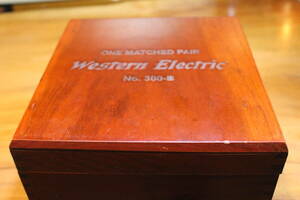 ②WE-300B,WE300B/Western Electric 真空管2本 ウエスタンエレクトリック中古品です。