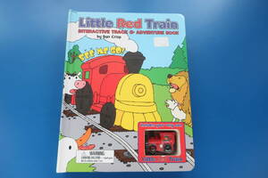 洋書仕掛け絵本ぜんまい仕掛けの動く電車ittle Red Train : Interactive Track & Adventure Book