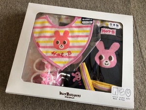 ★新品ホットビスケッツうさこレギンス&スタイ&靴下セット80★贈り物プレゼント