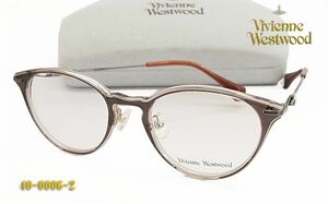 VivienneWestwood（ヴィヴィアン・ウエストウッド）眼鏡 メガネ フレーム 40-0006-2 ボストン 40-0006 c02