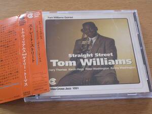 jamaica1568 中古JAZZ CD-良い Tom Williams / Straight Street トムウィリアムス 8712474109128 帯付き国内盤