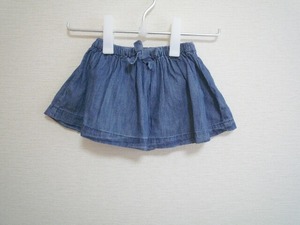 babyGAP　ブルマ付きスカート　ネイビー　１８－２４M　９０ｃｍ