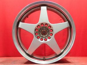 中古ホイール 単品1本 レーシング スパルコ NT Racimg SPARCO NT 17x7J 4/114.3 プリメーラUK エテルナ アコード ワゴン ランサー エボリ・