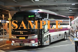 D【バス写真】L版１枚　阪急バス　セレガ　新宿・渋谷・池袋線