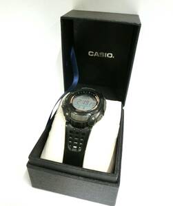 ♪♪33622◆稼働品　CASIO カシオ SPORT GEAR 腕時計 SGW-200 デジタル ウォッチ ブラック♪♪