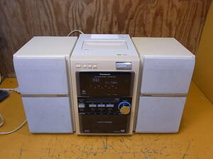 □Ca/291☆パナソニック Panasonic☆MD/CD/SDシステムコンポ☆SA-PM710SD☆ジャンク