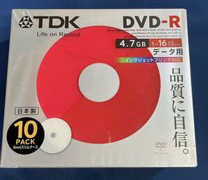 TDK DVD-R 10PACK ホワイトディスク