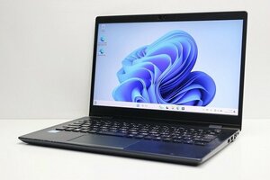 1円スタート ノートパソコン Windows11 東芝 dynabook G83 第8世代 Core i5 8250U SSD256GB メモリ8GB Windows10 カメラ 13.3インチ 薄型