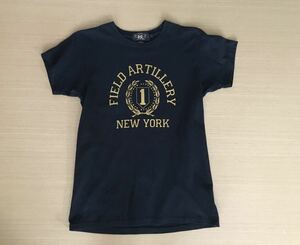 RRL ミリタリー Tシャツ FIELD ARTILLERY FIRST DIVISION SECOND BATTALION U.S. ARMY 野戦砲兵第1師団 NEW YORK ラルフローレン