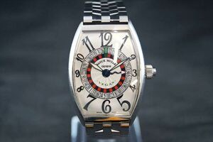 ◆ 稼働品 FRANCK MULLER / フランクミュラー 5850VEGAS トノウカーベックス ヴェガス ベガス メンズ 自動巻き AT 133247