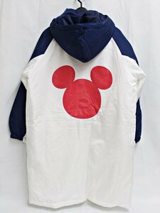 タグ付き未使用 TOKYO Disney Resort ディズニー フード付きベンチコート サイズS ■