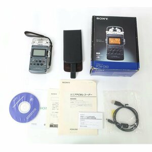 1円【ジャンク】SONY ソニー/リニアPCMレコーダー/PCM-D50/65