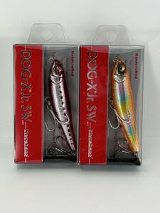 メガバス ドッグX Jr SW 未開封 2個セット JOUYATOU MAGIC ＆ GC HEAT IWASHI MEGABASS DOG-X Jr SW