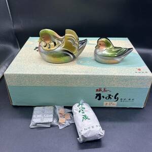 瑞鳥 香炉 香合 かおり　まどか　茶道具