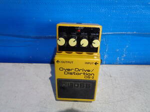 Boss Over Drive Distortion OS-2 エフェクター 現状で