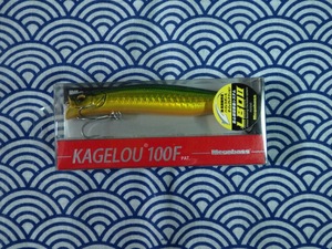 【新品】【未開封】メガバス Megabass カゲロウ 100 F KAGELOU 100 F GGゴールドライム 【送料無料】