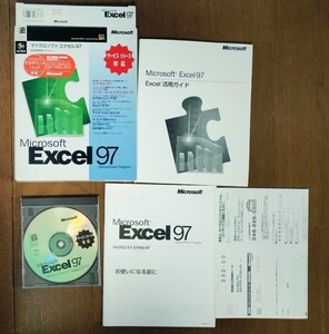 エクセル 97 日本語版 PCソフト 統合型表計算プログラム Microsoft Excel 97 Windows 正規 パッケージ版 win 95 98 2000 NT office