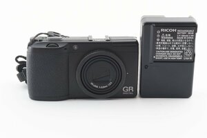 RICOH GR DIGITAL II 1001万画素 デジタル2 コンパクトデジタルカメラ [美品] 充電器 バッテリー ストラップ付き デジタルズーム4倍