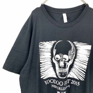 【レア】black Magic ブラックマジック Tシャツ voodoo fest 2015 Lサイズ 黒