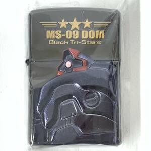 【未使用品】ZIPPO 機動戦士ガンダム ガンダム ドム MS-09 ジッポー　ブラック レッド ゴールド