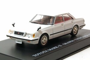 ☆DISM (ディズム）1/43 TOYOTA MARKII グランデ ツインカム24 1982 (GX61 マークII 後期) ホワイト