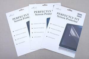 【即配】iPad2用 液晶保護フィルム3枚セット！未使用品まとめ売り！Acase製 ハードコーティング