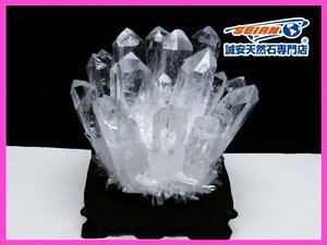 誠安◆クリスタル水晶クラスター[T802-5173]