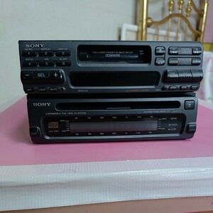 ソニー SONY カセットデッキ CDデッキ XR-C11 CDX-U77Z ジャンク