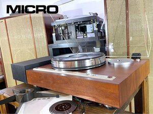 ターンテーブル MICRO BL-99V RP-99V 吸着式 ベース A-1201/輸送ネジ等付属 当社整備/調整済品 Audio Station