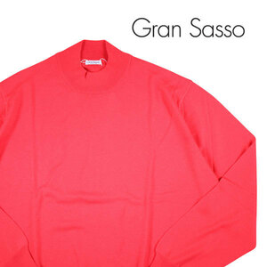 Gran Sasso（グランサッソ） ハイネックセーター ピンク 50 19604pk 【W19615】