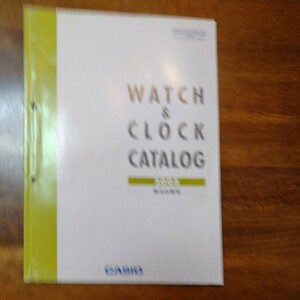CASIOカシオ　G-SHOCK BABY-G プロトレック等2005年度販売店様用業務用カタログ